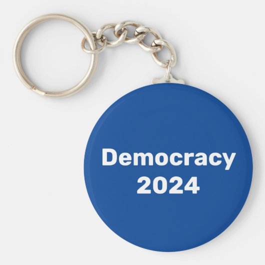 Democratie 2024 Presidentiële verkiezingen Sleutelhanger (Voorkant)