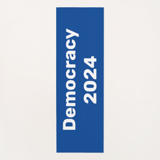 Democratie 2024 Presidentiële verkiezingen Yogamat (Voorkant)