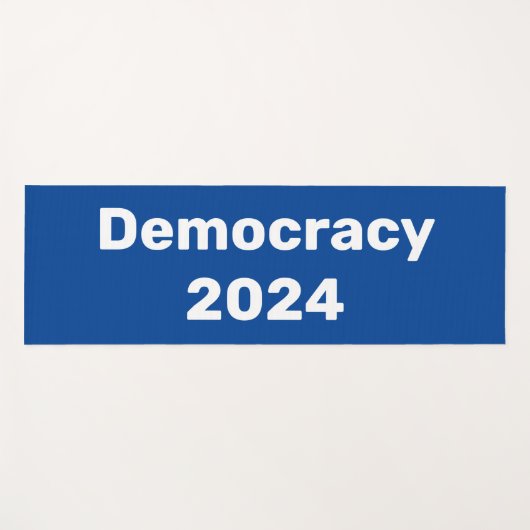 Democratie 2024 Presidentiële verkiezingen Yogamat (Voorkant (horizontaal))