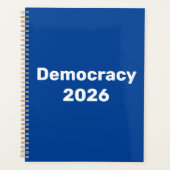 Democratie 2026: tussentijdse verkiezingen planner (Voorkant)