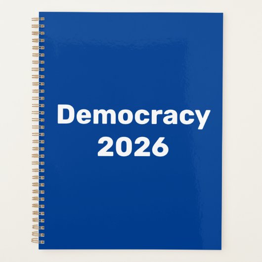 Democratie 2026: tussentijdse verkiezingen planner (Voorkant)