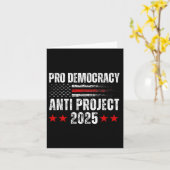Democratie Anti Project 2025 Stop Project 2025 Ant Kaart (Gele Bloem)
