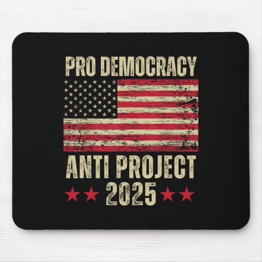 Democratie Anti Project 2025 Stop Project 2025 Ant Muismat (Voorkant)