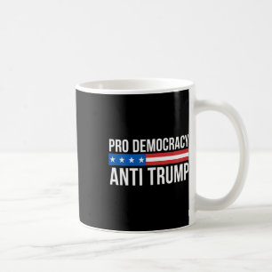 Democratie - Anti Trump - Koffiemok