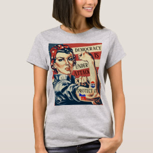 Democratie/ Bescherm het T-shirt