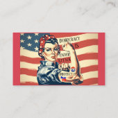 Democratie / Bescherm IT Visitekaartje (Achterkant)