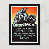 Democratie Briefkaart (Voorkant)