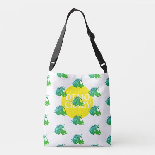 democratie crossbody tas (Achterkant)
