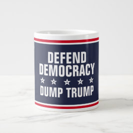 Democratie dumpen Trump Grote Koffiekop