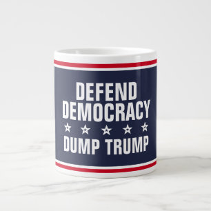 Democratie dumpen Trump Grote Koffiekop