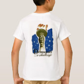 Democratie ... Een uitdaging - het Poster van WPA T-shirt (Achterkant)