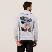 Democratie eist nu Regel IX! Hoodie (Achterkant volledig)
