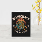 Democratie heeft geen koning 8647 anti-Trump Ameri Kaart (Gele Bloem)