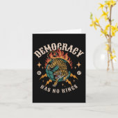 Democratie heeft geen koning 8647 anti-Trump Ameri Kaart (Gele Bloem)