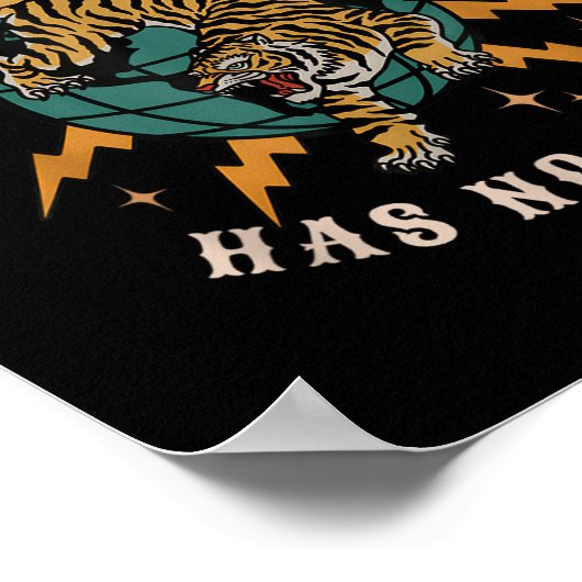 Democratie heeft geen koning 8647 anti-Trump Ameri Poster (Hoek)