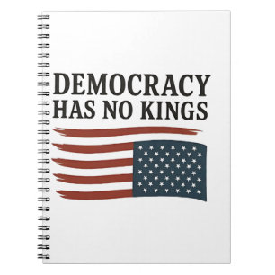 Democratie heeft geen koning tegen Trump Notitieboek