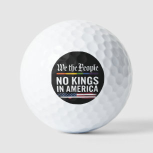 Democratie Heeft Geen Koning Vrijheid Status VS Golfballen