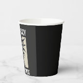 Democratie Heeft Geen Koning Vrijheid Status VS  Papieren Bekers (Links)