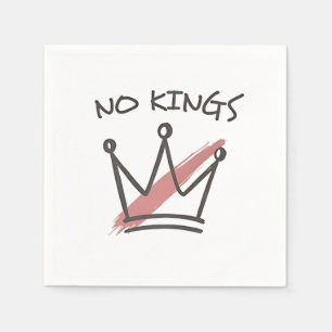 Democratie Heeft Geen Koning Vrijheid Status VS Servet
