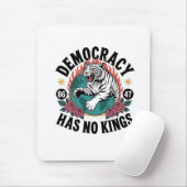 Democratie heeft geen koningen 86 47 Tijger Muismat (Met muis)