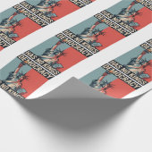 Democratie Heeft Geen Koningen Vrijheid Status Ame Cadeaupapier (Hoek)