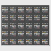 Democratie heeft geen koningsvrijheid in de VS Cadeaupapier (Vlak)