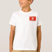 Democratie Hongkong vlag T-shirt (Voorkant)