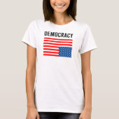 Democratie in nood t-shirt (Voorkant)