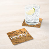 Democratie is niet alleen voor liberalen kartonnen onderzetters (Insitu)