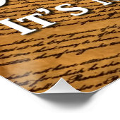 Democratie is niet alleen voor liberalen perfect poster (Hoek)