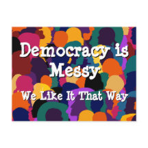 Democratie is rommelig