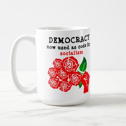 Democratie Koffiemok (Links)