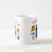 Democratie laten werken Mok, 11 oz koffie-Mok Koffiemok (Center)