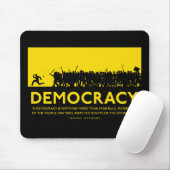 Democratie Mousepad Muismat (Met muis)