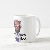 Democratie Ontmanteld Koffiekop Koffiemok (Voorkant rechts)