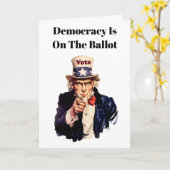 Democratie op de stembus 2026 kaart (Gele Bloem)