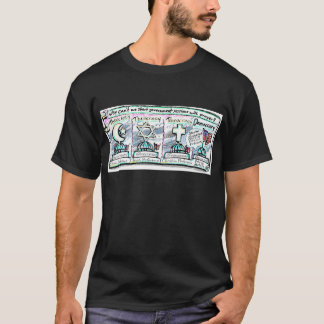 Democratie over theocratie t-shirt