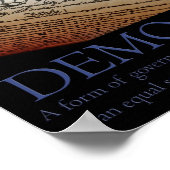 Democratie Poster (Hoek)