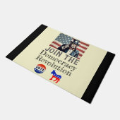 Democratie Revolutie Doormat Deurmat (Schuin)