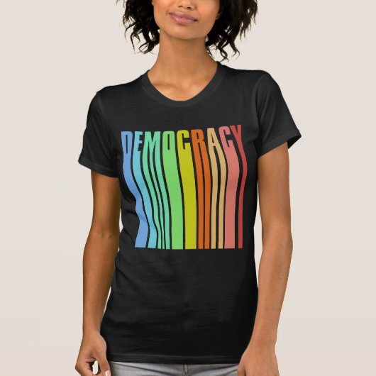 Democratie T-shirt (Voorkant)
