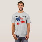 Democratie  t-shirt (Voorkant volledig)