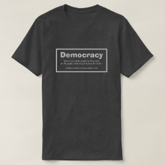 democratie, t-shirt