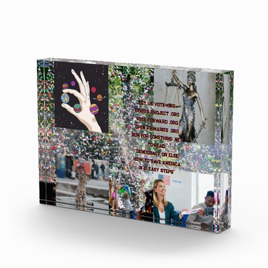 Democratie Tools & Verkiezingsbeelden Fotoblokken (Rechts)