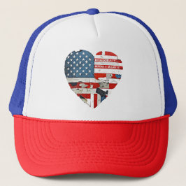 Democratie Verdedig het of verlies het USA vlag vi Trucker Pet