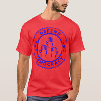 Democratie verdedigen 10 t-shirt