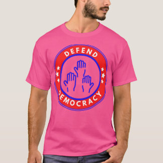 Democratie verdedigen 8 t-shirt
