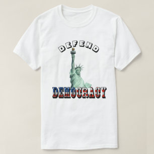 DEMOCRATIE VERDEDIGEN T-SHIRT