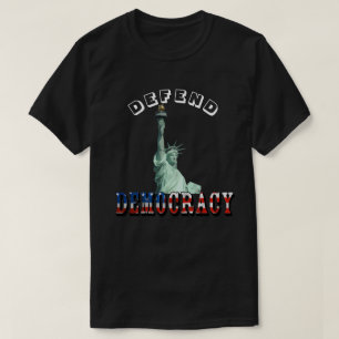 DEMOCRATIE VERDEDIGEN T-SHIRT