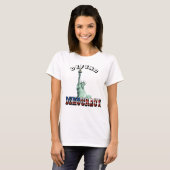 DEMOCRATIE VERDEDIGEN T-SHIRT (Voorkant volledig)