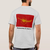 Democratie voor Birma T-shirt (Achterkant)